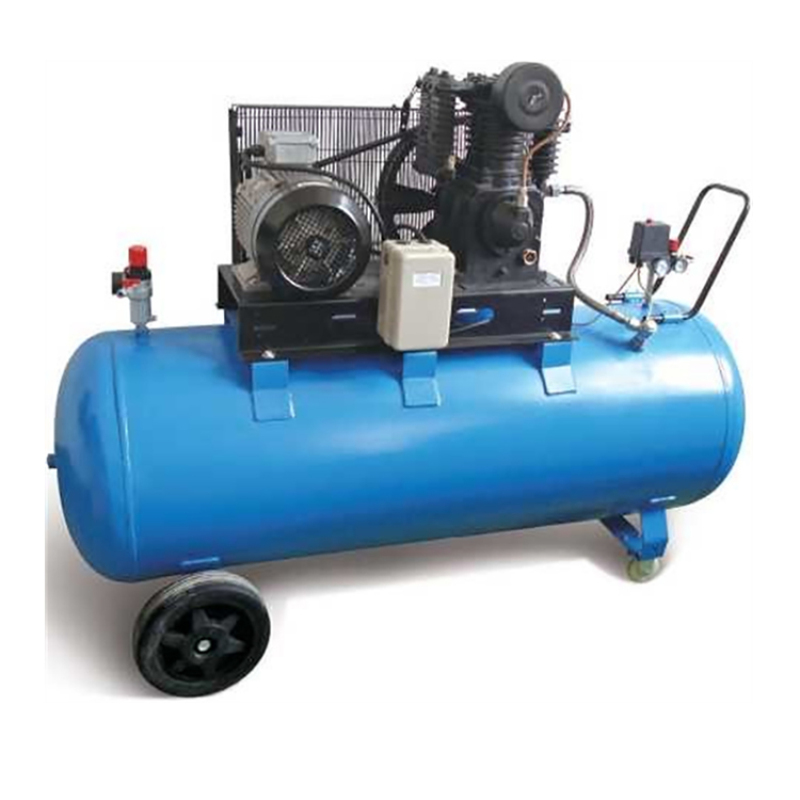 China Supplier Motor 7.5HP 8 air bar T105 Cast Iron Air Head Belt Driven Piston compresor de aire portatil 220V