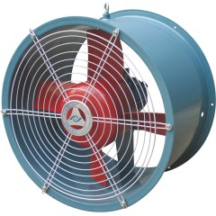 Tubería de conducto de ventilador evaporativo de escape de edificio de ventilación de ventiladores de flujo axial aprobado por la CE