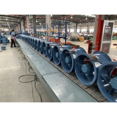 Tubería de conducto de ventilador evaporativo de escape de edificio de ventilación de ventiladores de flujo axial aprobado por la CE