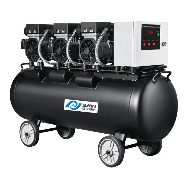 Quality Guarantee SY1200 3 140L Medical Dental Machines Compressor Oilless Engine Air Compressor
