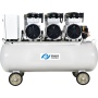 CE Approved Factory Wholesales SY1200 3/140L Piston Oil-Less Mute Oil free Silent Air Compressor