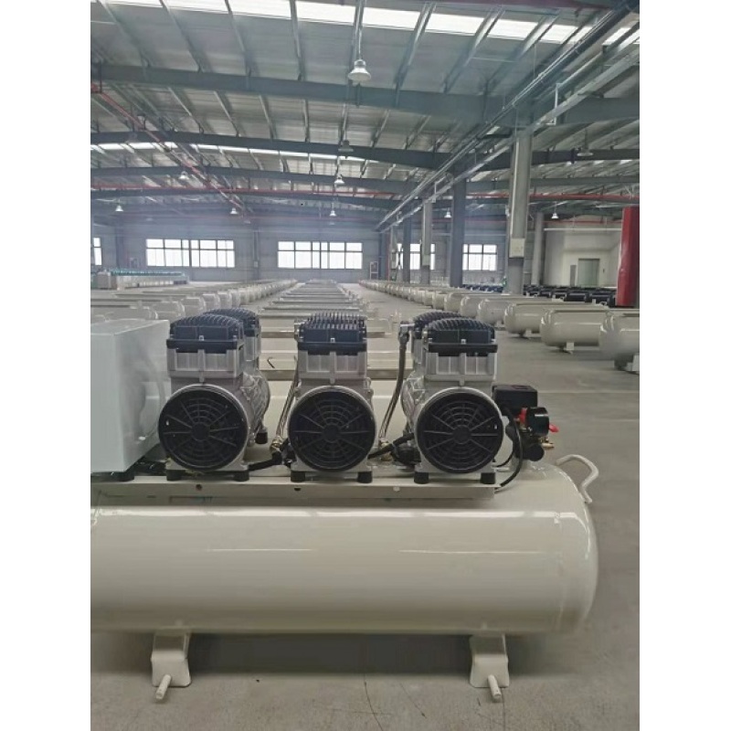 CE Approved Factory Wholesales SY1200 3/140L Piston Oil-Less Mute Oil free Silent Air Compressor
