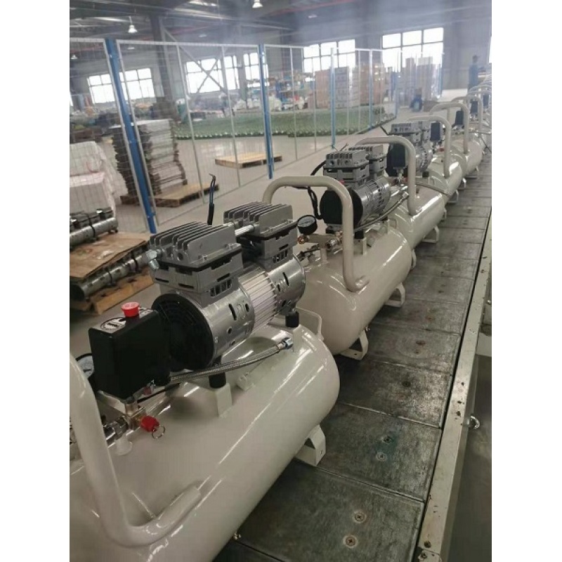Oil-Less Mute Air Compressor SY1200 4/160L CE Approved Oil free Silent Air Compressor