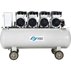 Oil-Less Mute Air Compressor SY1200 4/160L CE Approved Oil free Silent Air Compressor