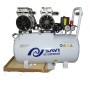 Professional Supplier 1100W Vertical Horizontal Copper Wire Engine Oil-Free Mute Air Compressor 50L