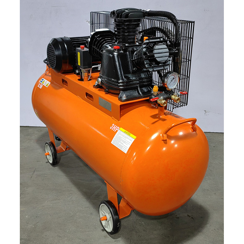 Thai Customized 3HP Three Cylinders W3065 Cast Iron Pump150 L air tank Portable Piston Air Compressor