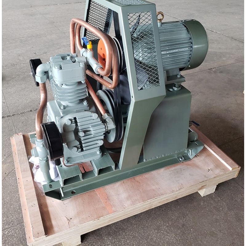 Israel Customized 7.5Kw 10HP Three Cylinders Cast Iron Pump Oil-free Reciprocating Piston Air Compressor