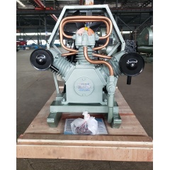 Israel Customized 7.5Kw 10HP Three Cylinders Cast Iron Pump Oil-free Reciprocating Piston Air Compressor