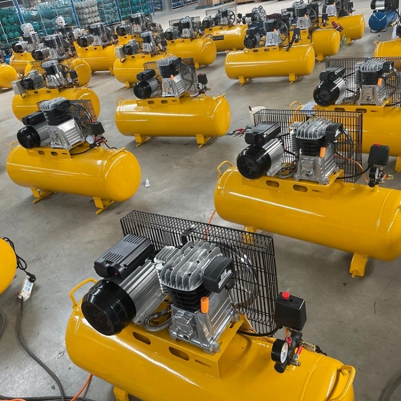 China factory OEM Industrial Compressors AL2070 Italy 4hp  aire comprimido Belt Driven Air Compressor 200l