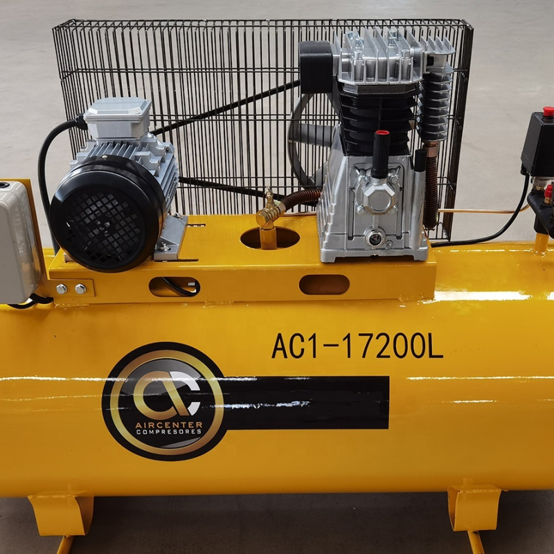 China factory OEM Industrial Compressors AL2070 Italy 4hp  aire comprimido Belt Driven Air Compressor 200l