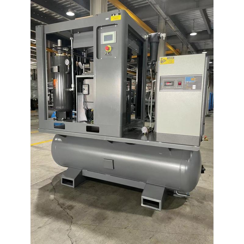 Sayi 8 10 16 Bar 15kw VSD All-in-One Filter Dryer Tank Screw Air Compressor