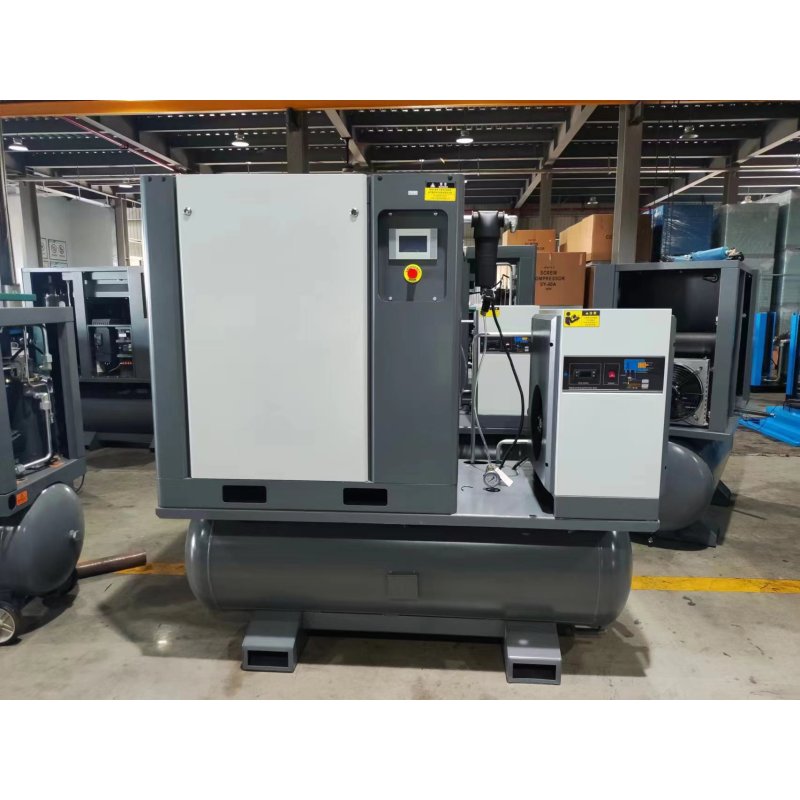 Sayi 8 10 16 Bar 15kw VSD All-in-One Filter Dryer Tank Screw Air Compressor