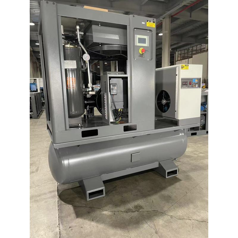 Sayi 8 10 16 Bar 15kw VSD All-in-One Filter Dryer Tank Screw Air Compressor