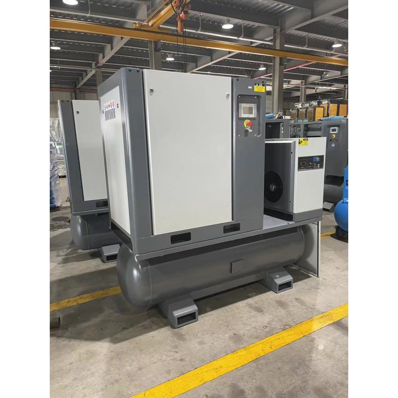 Sayi 8 10 16 Bar 15kw VSD All-in-One Filter Dryer Tank Screw Air Compressor