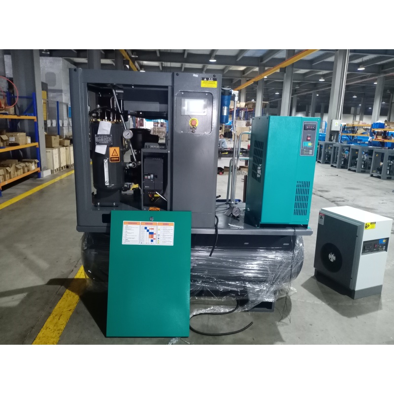 SAYI CE 15KW VSD IP23 Magnetic motor 16 bar All-in-One Screw Compressors 400l