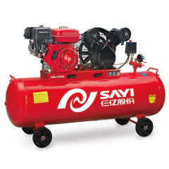 Hot sale Gasoline Air Compressor  Approved Facililty Construction Iron Cast V Pump Energy Saving Industrial Machinery Air Equipm