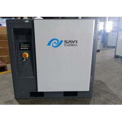 Sayi 5.5kw 7.5HP Belt Driven 8bar Single Stage Screw Air Compressor