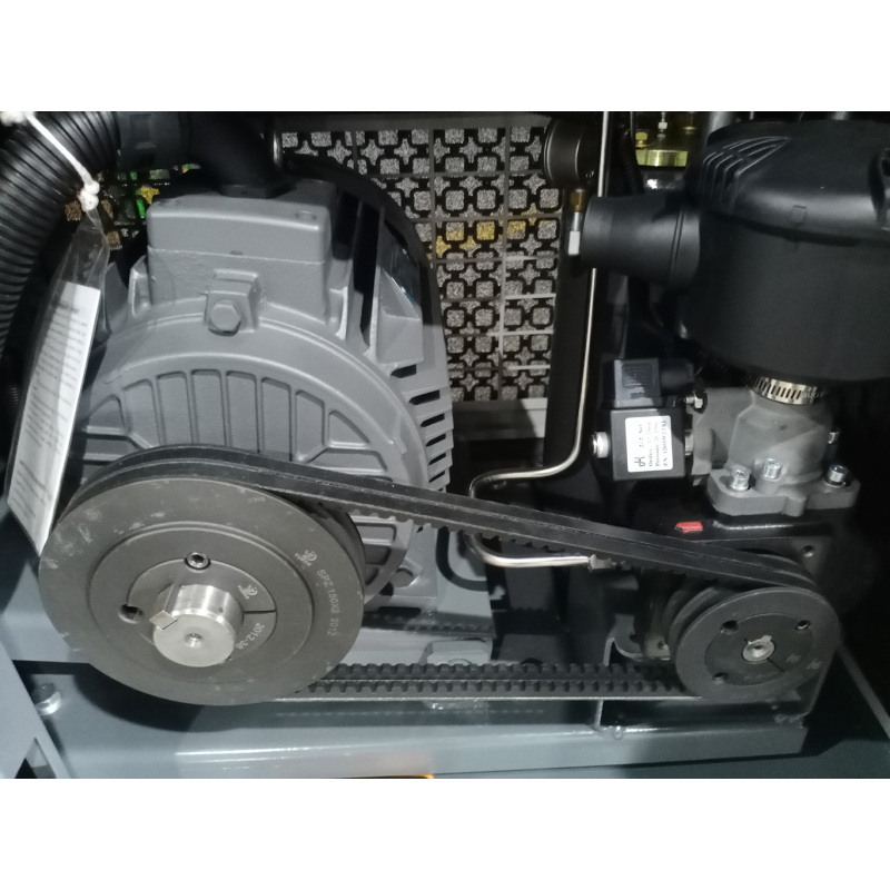 Sayi 5.5kw 7.5HP Belt Driven 8bar Single Stage Screw Air Compressor