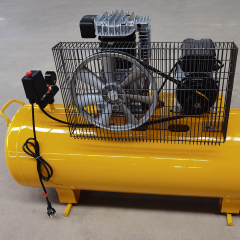 3HP Al2065 air tank 150L Italy type golden color portable oxygen booster mining industrial compressors
