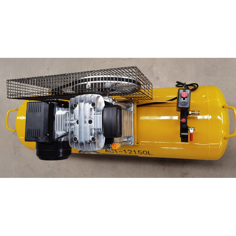 3HP Al2065 air tank 150L Italy type golden color portable oxygen booster mining industrial compressors