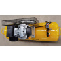 3HP Al2065 air tank 150L Italy type golden color portable oxygen booster mining industrial compressors