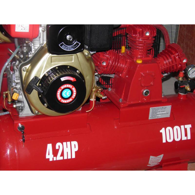 Diesel engine SY-3065 Industrial Air Compressor Drilling Air-compressors For Mining 134cfm China