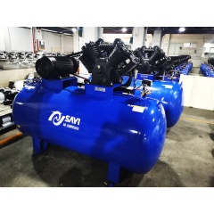 10HP 8 airbar High quality Cast Iron V105 Industrial Compressor Air Portable Industrial Mining Air Compressor 500L