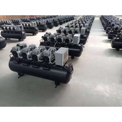 Compresor SY800 2/50L, motor sin aceite, 1600w, 1440 rpm, pistón silencioso, sin aceite, 10 bar, compresor de aire sin aceite