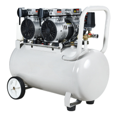 600W*2 Silent Oilless Air Compressor Mute Oil Free Mini Air Compressor Portable