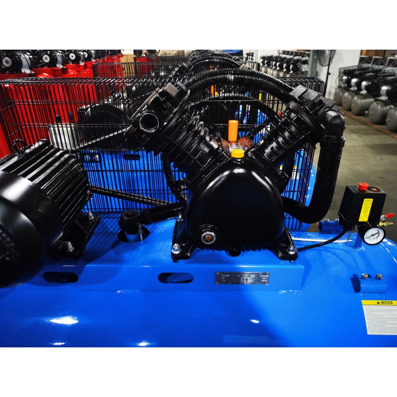 OEM SY-V2065H Two Cylinder Compressor Head 10 bar 3HP High Pressure Air Compressor 100l
