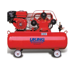 Cilindros industriales mineros W3 3065hp del compresor 5.5 del motor de gasolina con el compresor de aire 100l del tanque de aire
