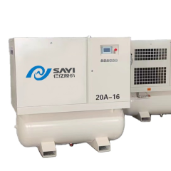 SY-30M todo en uno IP23 motor magnético 16bar 300L tanque compresor de aire de tornillo corte por láser