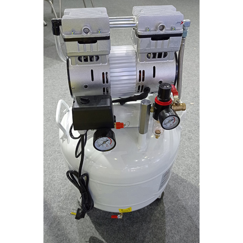 Piston Oil Free 10 bar air compressor 550W silent pump dental compressor CE