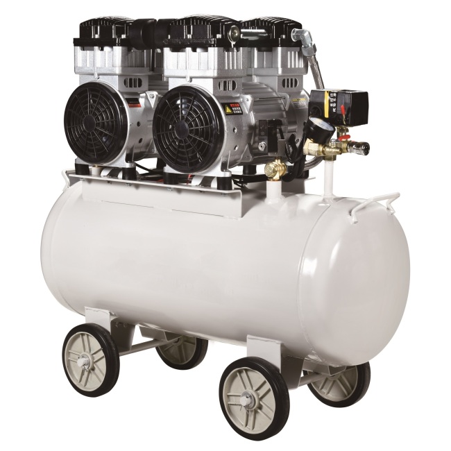 Top quality SY1200 3/140L Air Compressor Machine Price Medical Oil-less Quiet Oil free mute Air Compressor