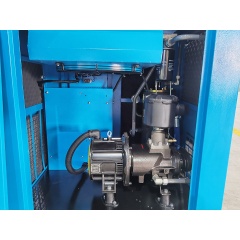 7.5Kw 10HP Screw Air Compressor OEM Permanent magnet frequency Two Single Screw Media de compresseur