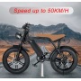 Eu Usa 1000w Electric Bike 48v15ah Lithium Battery Ebike 20 Inch Fat Tire Electric Mountain Bicycle Folding Electric Bicycle