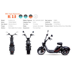 X12 factory customized 1000w electric motorcycle APP/rear light City coco scooter 2000w electric motorcycle