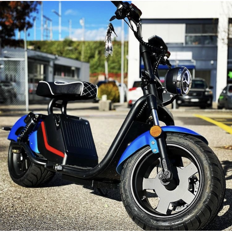 China Cheap Fat Tire Adult Electric Citycoco Scooter Motorcycle 2 Wheel Powerful 3000w 2000w