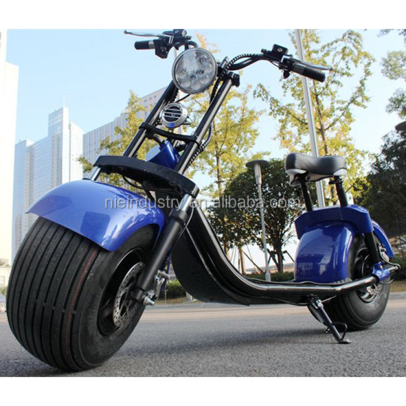 800W Brushless Adult Electric Scooter, 2 Wheels Electric Motorcycle