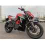 17 Inch Fat Tire Electric Motorcycle 5000w Motor 72v Portable Lithium Battery Aluminum Frame With Disc Brake
