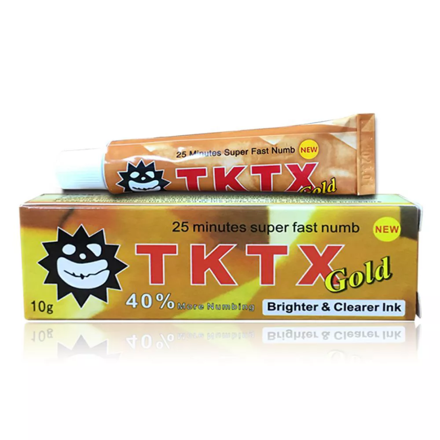 TKTX Gold 40% Fast 25mins Numbing Cream crema para tatuajes fabricante tktx