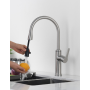 Gray Hose Kitchen faucet/brushed-WX-224H/LJ/QH/LS