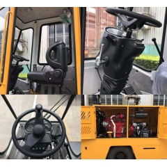 Small 3ton Diesel Engine Side Loader Forklift