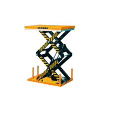 4000kg stationary scissor lift table with dust cover