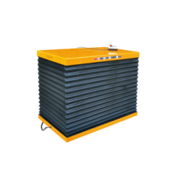4000kg stationary scissor lift table with dust cover