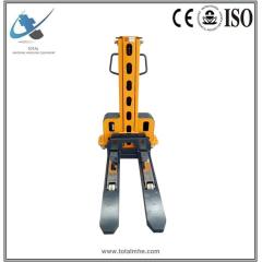 gruas horquillas nuevo walkie pallet stacker 500kg self loading forklift