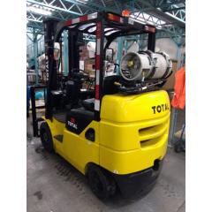 2500kg short wheelbase cushion tire LPG gas petrol forklift