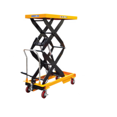 350kg double scissor manual lift table