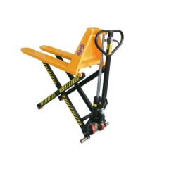 1000kg single scissor high lift pallet truck