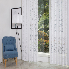JZB-08 LOW MOQ sheer curtain fabric for home hotel use
